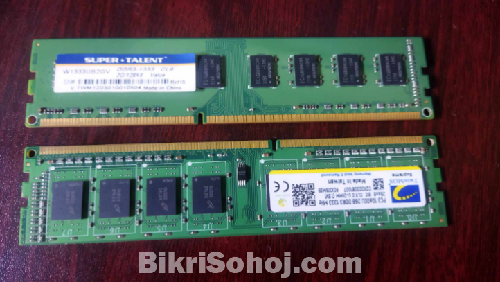 4GB DDR3-1333 RAM